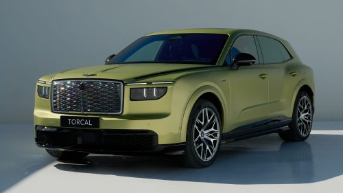 2028 Bentley Torcal First Look: Crystals, Fast-Charging, V-8 Sounds Made From Drums