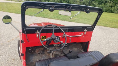 Jeep, So Fancy: 1964 Jeep CJ-5A Tuxedo Park on Bring a Trailer