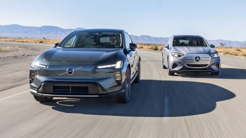 2027 Mercedes-Benz GLC400 vs. Volvo EX60 Comparison Test: The Better Luxury EV Isn’t the One We Expected