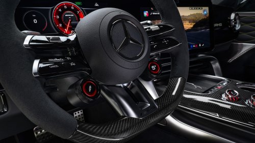 2027 Mercedes-AMG GT 4-Door Coupe EV First Look: Electric-Powered Techno-Muscle on Steroids