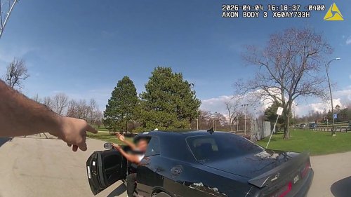 Dodge, Dodge Challenger, Dodge Challenger With No License Plates, 'Sorry Officer' Sticker Nabbed in Police Chase
