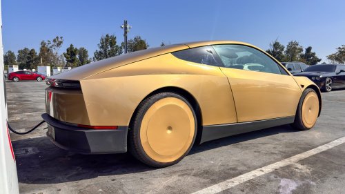 Tesla, We Caught a Tesla Cybercab Prototype Charging, and It Revealed More Than Expected