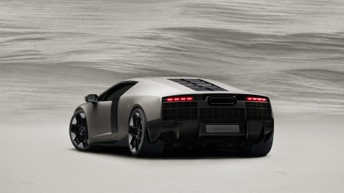 Audi, SuperCar, Audi Nuvolari Supercar Has a Carbon-Fiber Body, But Its Design Is a Tribute to Metal