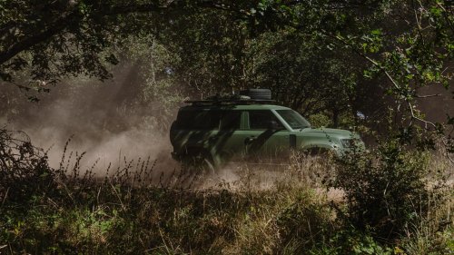 JLR Builds a Defender-Based Military Truck Called the Wolf Series II