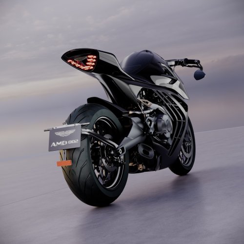 Aston Martin’s AMB 002 Roadster Motorcycle Looks Like an Extraterrestrial Machine