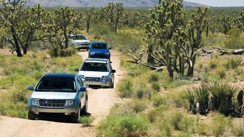 Acura, BMW, BMW X3, Land Rover, Rover, Lincoln, 2007 Acura RDX vs. BMW X3 vs. Land Rover LR2 vs. Lincoln MKX Comparison Test