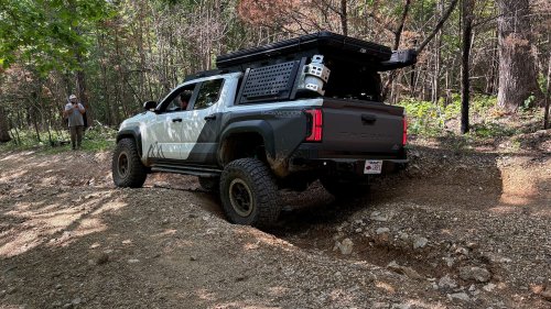 This Toyota Land Cruiser Did an Off-Road Trail on Street Tires