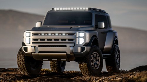 Hyundai, SUV, New Hyundai Boulder Patent Image Shows Changes to Rugged SUV Concept