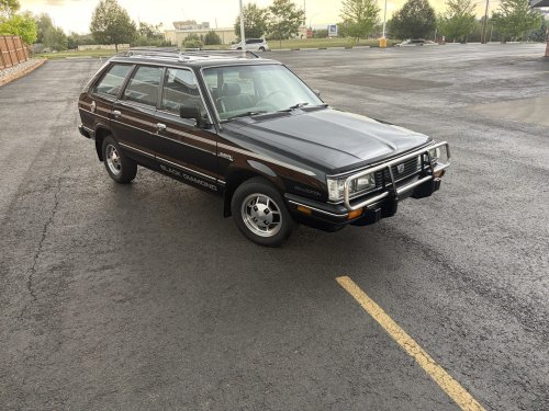 Mega-Miles 1983 Subaru GL 4WD Wagon For Sale on Bring a Trailer