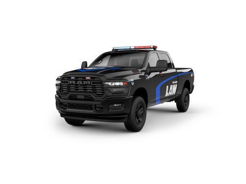 RAM, 2027 Ram 2500 Emergency Response Vehicle Is a Pursuit-Capable Heavy Duty Police Truck