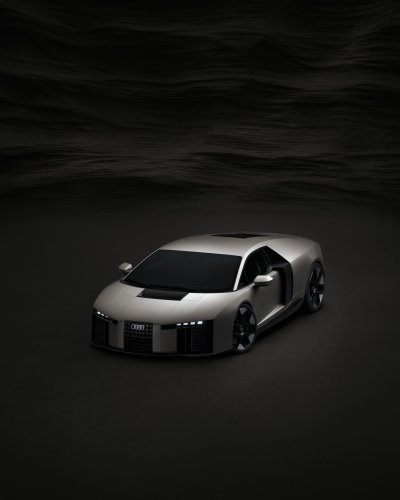 Audi, SuperCar, 978-HP Audi Nuvolari Supercar Is a Hybrid with a Lambo V-8 Heart