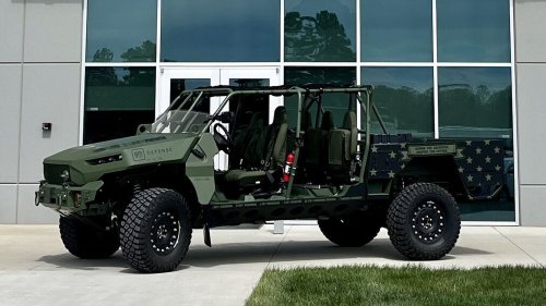 This 2026 GM Defense ISV-U Heads to Barrett-Jackson to Benefit Charity