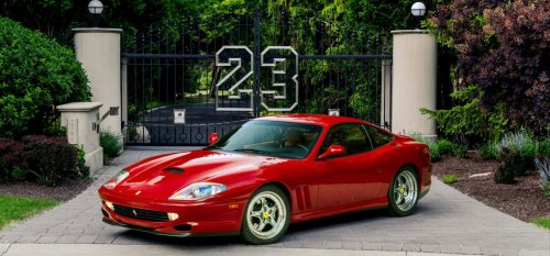 Michael Jordan’s Ferrari 550 Maranello Sells for Record $2.7 Million