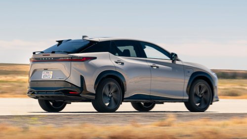 2026 Lexus RZ550e F Sport First Test: F Is for Fast in a Straight Line