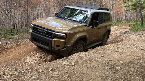 This Toyota Land Cruiser Did an Off-Road Trail on Street Tires