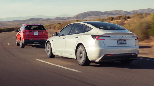 Tesla Model 3 vs. 2027 Chevy Bolt Comparison Test: Clash of the Affordable EVs