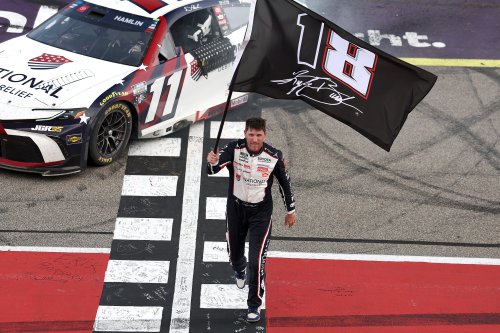 'I Had to Outlive Him to Tie Him', Denny Hamlin Talks Win No. 63 and Kyle Busch’s Impact