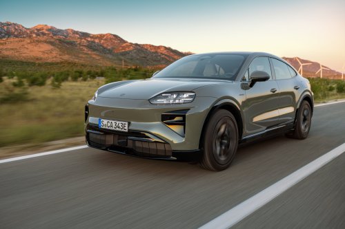 2027 Porsche Cayenne Coupe Electric Tightens Up the EV SUV's Looks