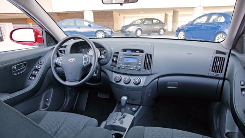 2007 Honda Civic vs. Hyundai Elantra vs. Mitsubishi Lancer vs. Nissan Sentra Comparison Test