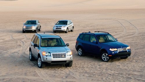 2007 Acura RDX vs. BMW X3 vs. Land Rover LR2 vs. Lincoln MKX Comparison Test