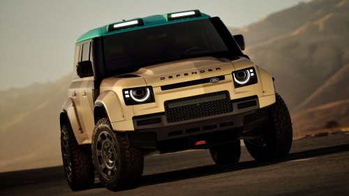 The Defender Dakar Concept Previews a Production-Ready, Street-Legal Rally Racer
