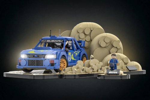 Vote for This Awesome Colin McRae Subaru Rally Lego Set