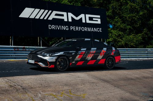 Mercedes-AMG CLA45 EV Sets 7:32 Nurburgring Lap Time