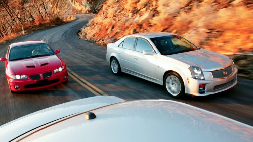 2005 Cadillac CTS-V vs. Chrysler 300C SRT8 vs. Pontiac GTO Comparison