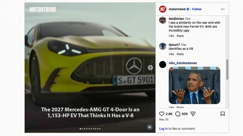 Mercedes, Mercedes-AMG Doesn’t Care If You Hate Its EVs