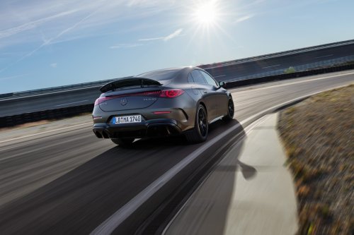 Mercedes-AMG CLA45 EV Revealed as 670-Horsepower Forbidden Fruit