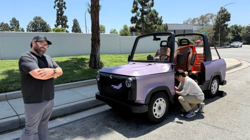 Driving Chip, the $18,000 Electric Low-Speed Vehicle That Talks and Can Park Itself