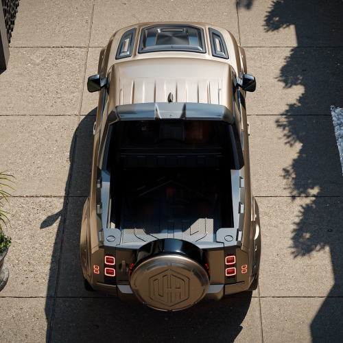 Land Rover, Rover, Land Rover Defender Transformed Into Carbon-Fiber-Bodied Sport Truck