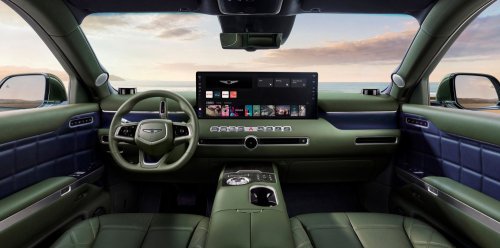 2027 Genesis GV90 Neolun Has Coach Doors and a Crazy Interior