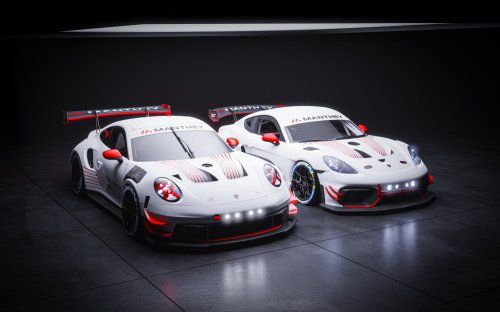 Manthey Shows Off 30th Anniversary Porsche 911 GT3 Cup and 718 GT4 RS Clubsport