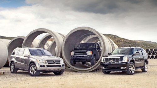 2007 Cadillac Escalade vs Mercedes-Benz GL450 vs Land Rover LR3 Comparison