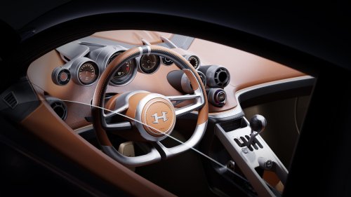 The Hennessey Blackbird Goes Old School with a Six-Speed Manual