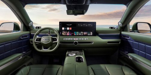 Genesis GV90 Is a Maybach-Fighting Flagship EV SUV with Coach Doors, Heated Floors