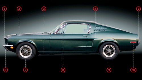 Driving a 1968 Ford Mustang GT 390 Through "Bullitt’s" San Francisco Chase Route