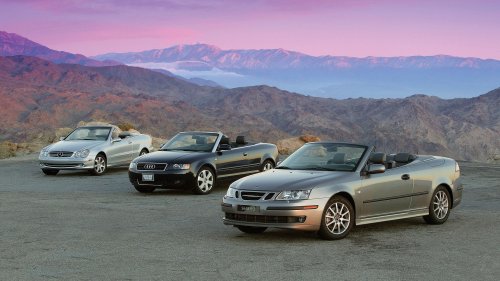 2004 Audi A4 Cabriolet vs. Mercedes CLK320 vs. Saab 9-3 Comparison Test
