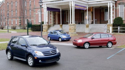 Scion, Chevy, Kia, Kia Rio, 2004 Scion xA vs. Chevy Aveo vs. Kia Rio Cinco Comparison: Best Budget College Car