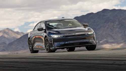 Lucid, 2025 Lucid Air Sapphire Track Lap Test: EV Sedan Defies Its Weight