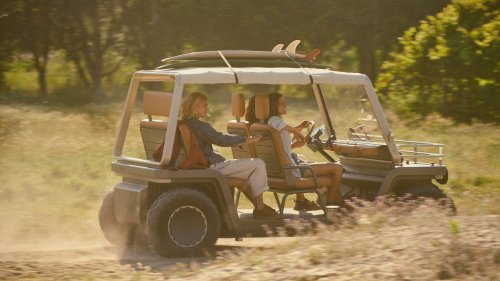 This Electric Beach Buggy Is Perfect for Future Luxury Vacations