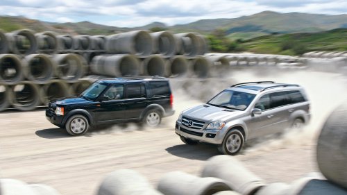 2007 Cadillac Escalade vs Mercedes-Benz GL450 vs Land Rover LR3 Comparison