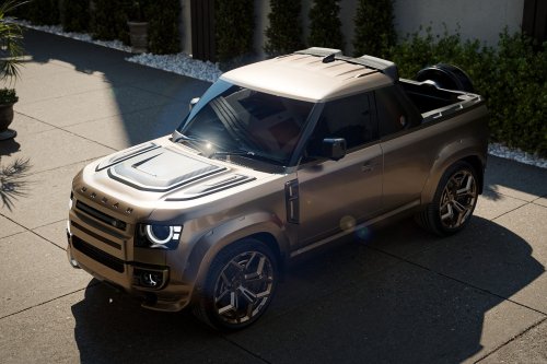 Land Rover, Rover, Land Rover Defender Transformed Into Carbon-Fiber-Bodied Sport Truck