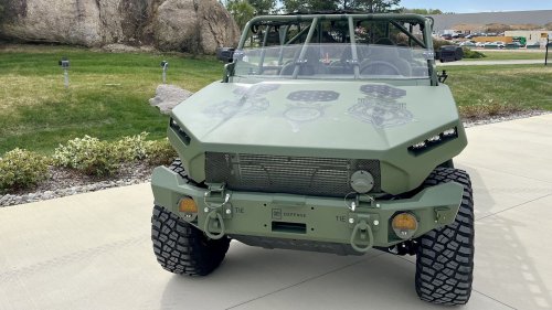 This 2026 GM Defense ISV-U Heads to Barrett-Jackson to Benefit Charity