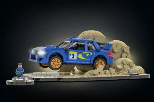 Vote for This Awesome Colin McRae Subaru Rally Lego Set