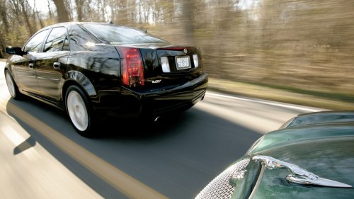 2004 Cadillac CTS-V vs. 2004 Jaguar S-Type R Comparison Test
