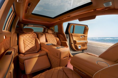 Genesis GV90 Is a Maybach-Fighting Flagship EV SUV with Coach Doors, Heated Floors