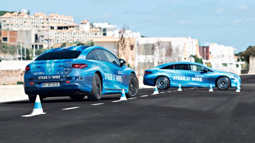 Steering the 2027 Mercedes-Benz EQS With Steer-by-Wire: How It Compares to Tesla and Nio