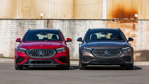 Mercedes-Benz E450 All-Terrain vs. E53 AMG: Station Wagon Battle!